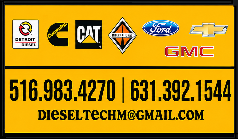 Diesel Tech Maintenance contact card